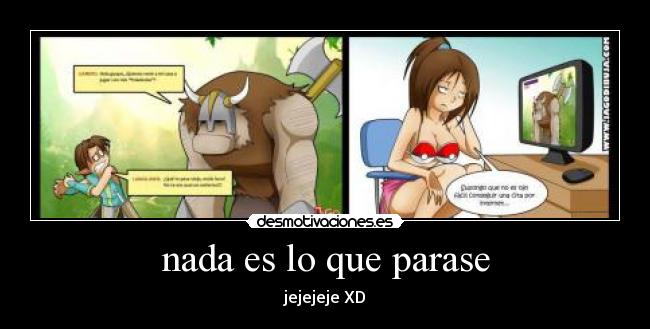 nada es lo que parase -