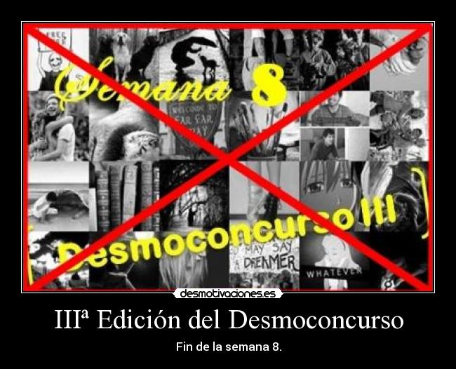 IIIª Edición del Desmoconcurso -