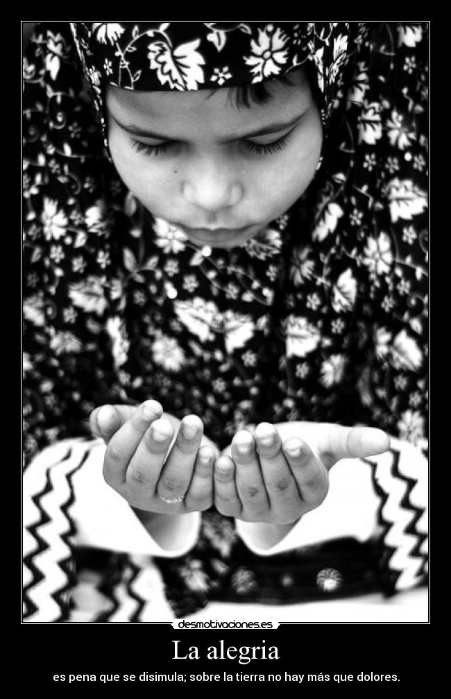 La alegria -
