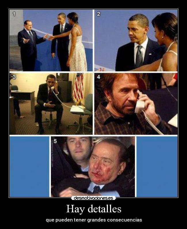 Hay detalles - que pueden tener grandes consecuencias