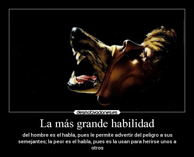 La más grande habilidad - 