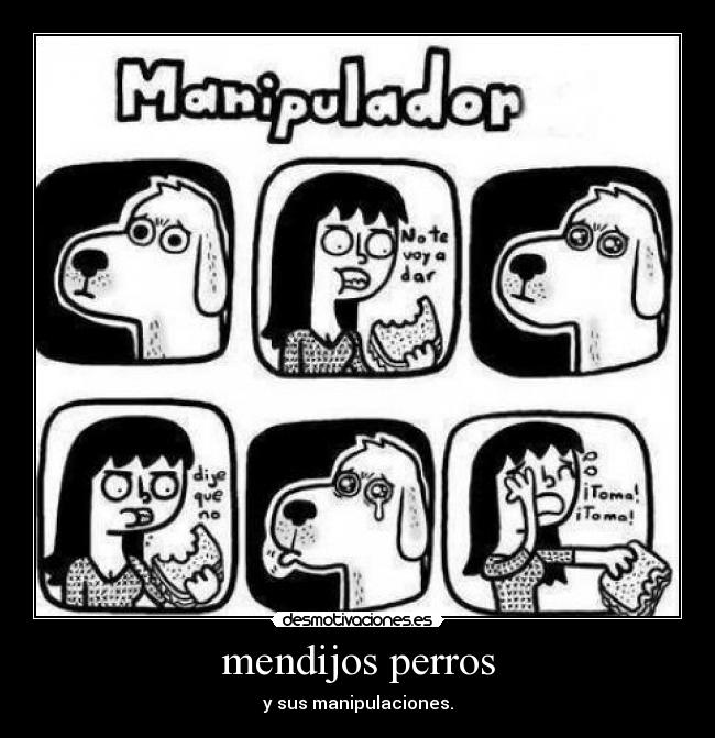 mendijos perros - y sus manipulaciones.