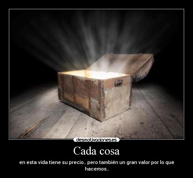 Cada cosa - 