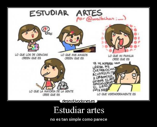 carteles artes desmotivaciones
