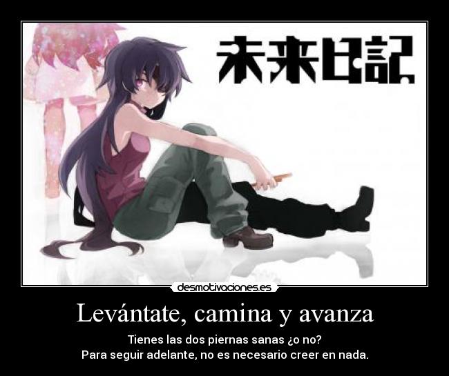 Levántate, camina y avanza - 
