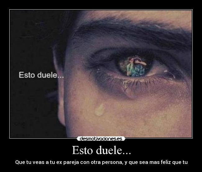 Esto duele... -