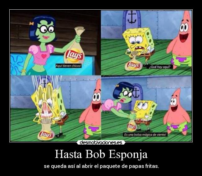 Hasta Bob Esponja -