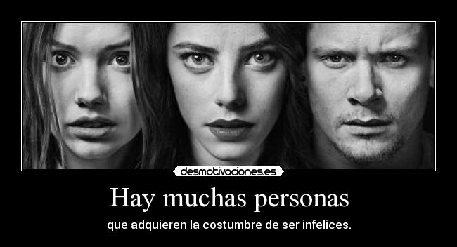 Hay muchas personas - 