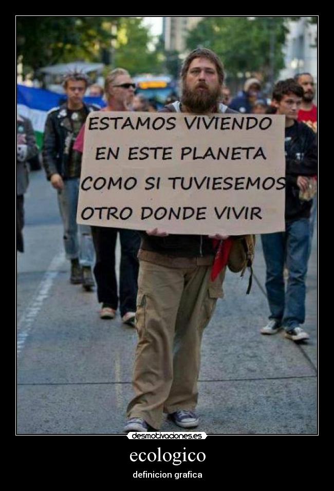 ecologico - definicion grafica