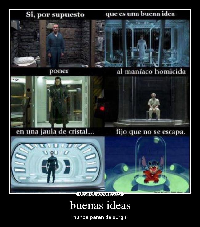 buenas ideas - nunca paran de surgir.