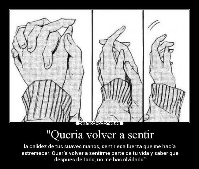 Queria volver a sentir - 