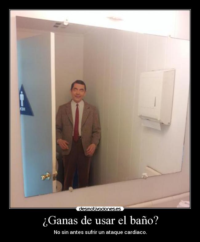 ¿Ganas de usar el baño? - 