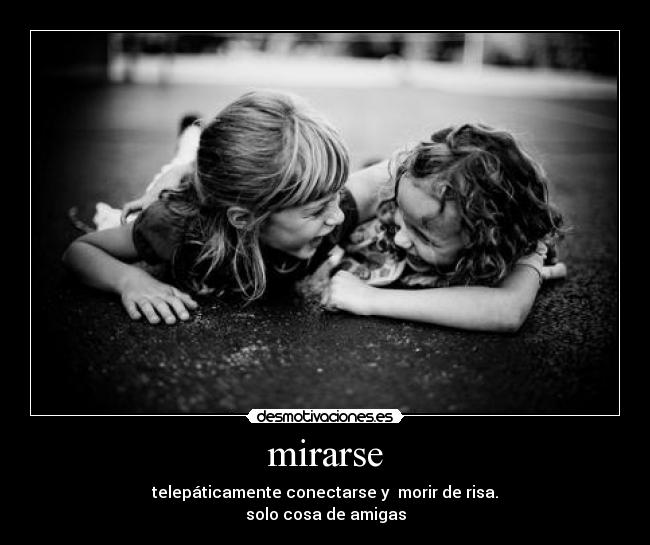 mirarse -