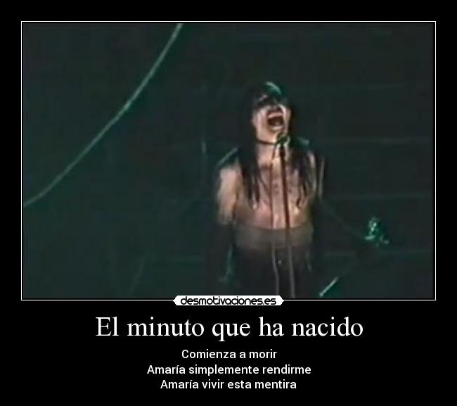 El minuto que ha nacido - 