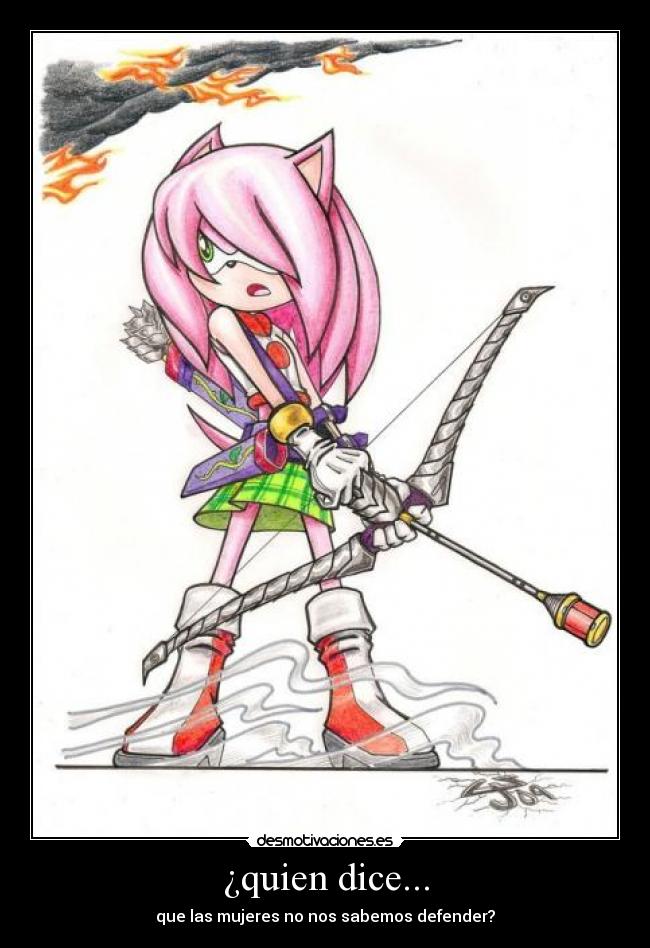 ¿quien dice... - que las mujeres no nos sabemos defender?