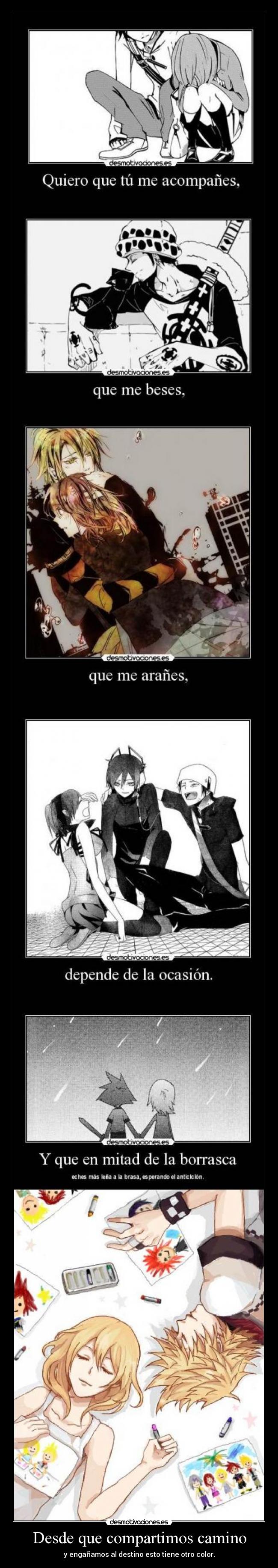 carteles anime manga muwigaraklan kingdom hearts for wolf cancion rulo contrabanda desmotivaciones