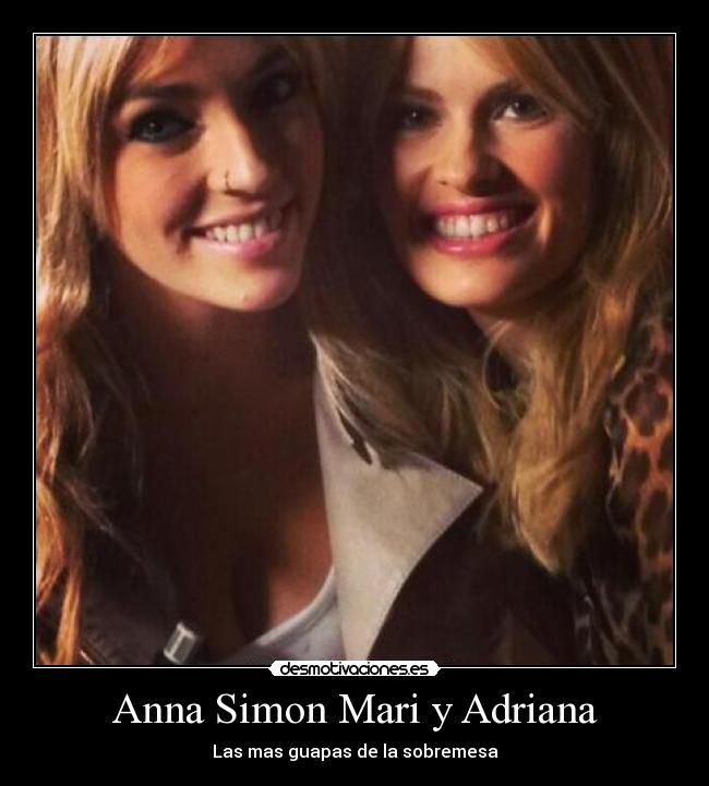 Anna Simon Mari y Adriana - 
