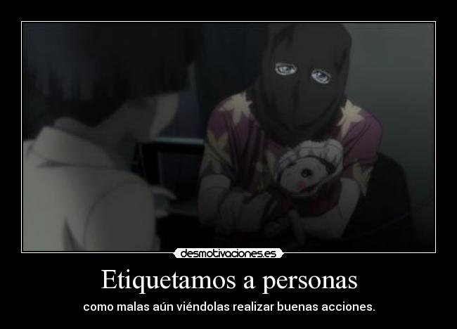 Etiquetamos a personas -