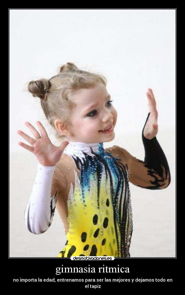 gimnasia ritmica - no importa la edad, entrenamos para ser las mejores y dejamos todo en el tapiz