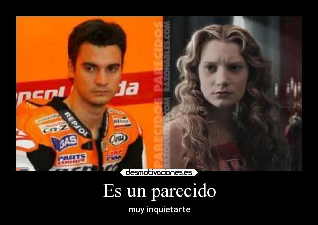 Es un parecido - muy inquietante