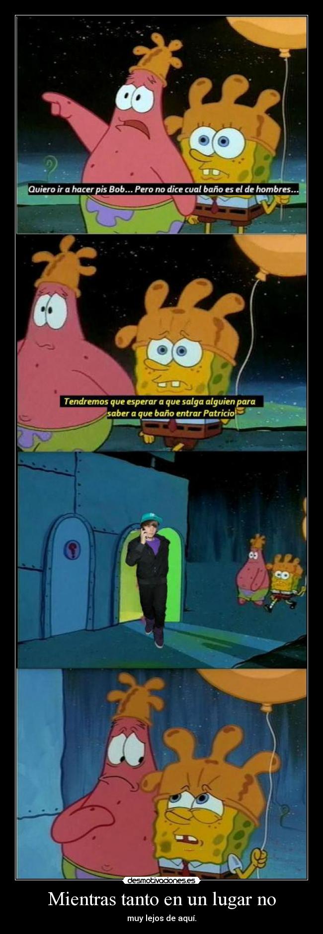 Mientras tanto en un lugar no -