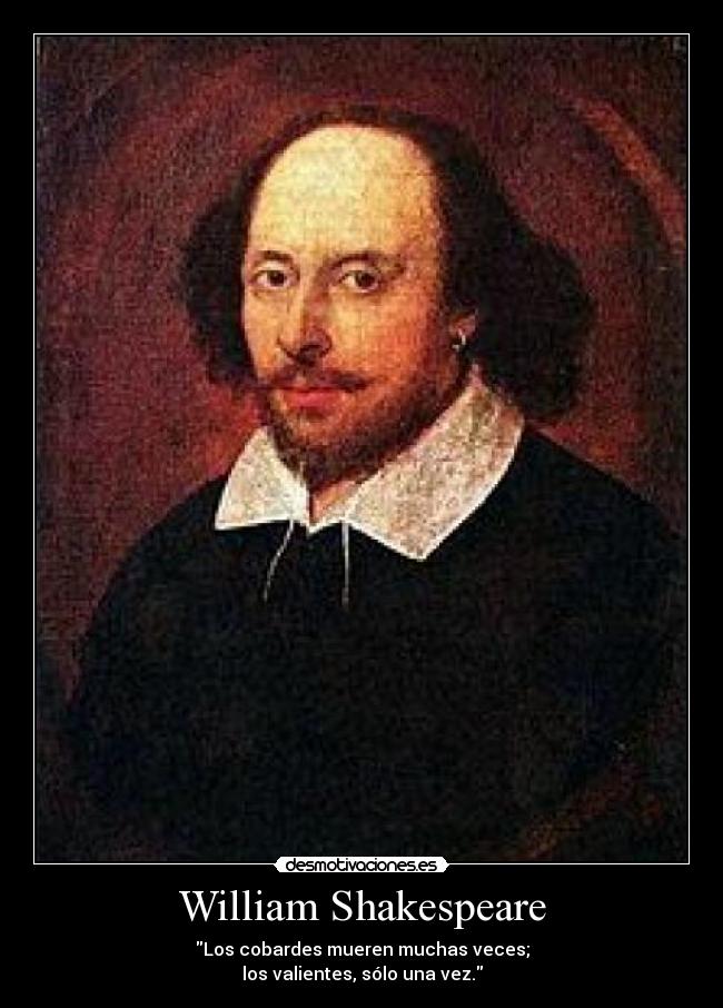 carteles william shakespeare desmotivaciones