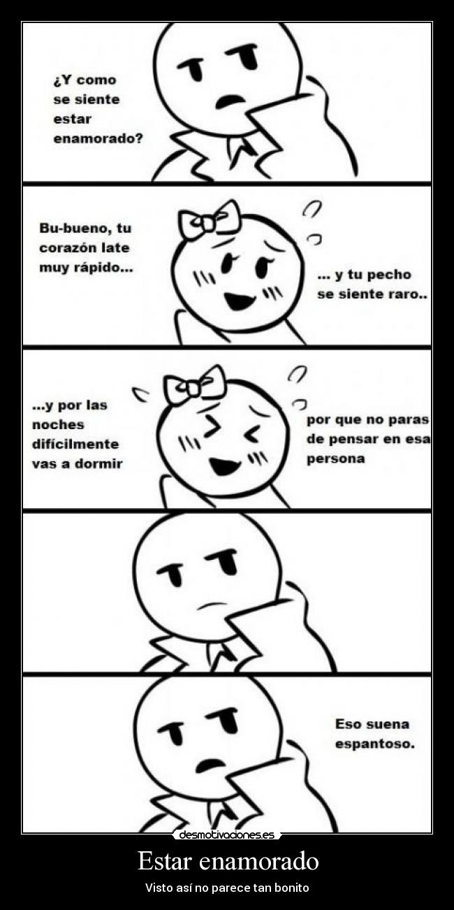 Estar enamorado -