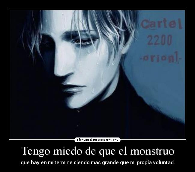 carteles miedo raptorhunters nigatsu harukaze anime manga otaku monster monstruo johan liebheart cartel 2200 orion1 desmotivaciones