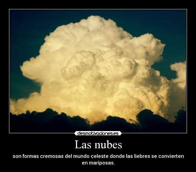 Las nubes - 