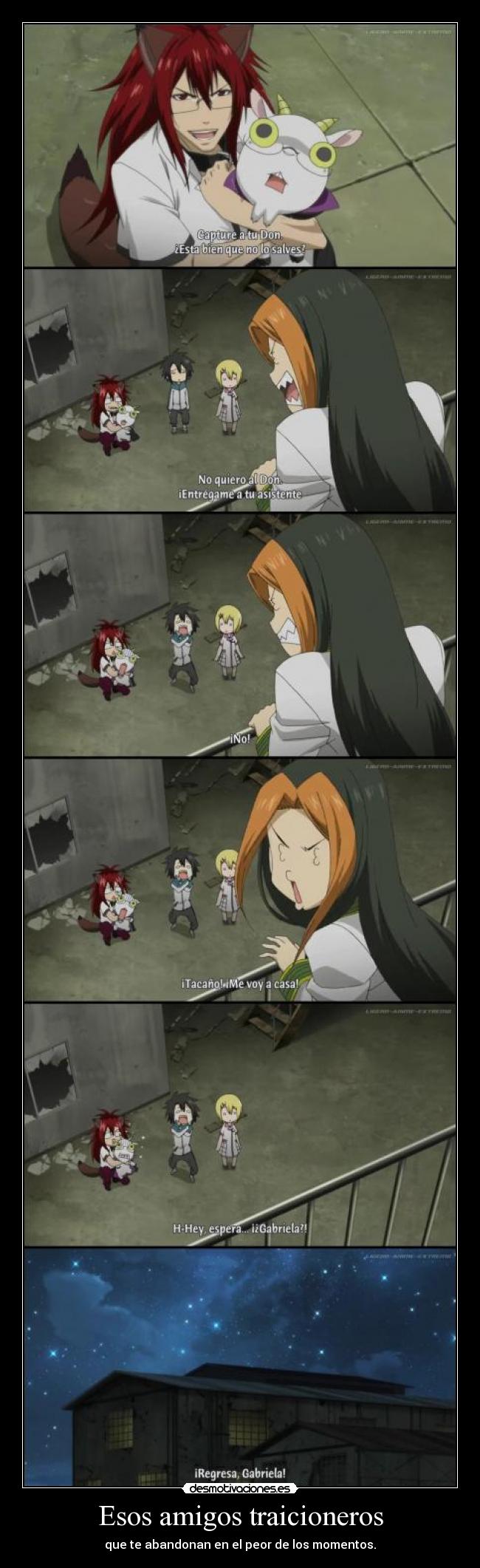 Esos amigos traicioneros -