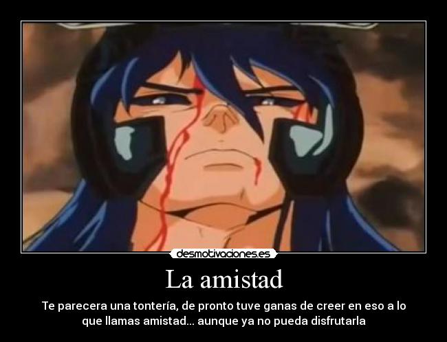 carteles amistad anime desmotivaciones