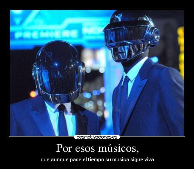 carteles daft punk desmotivaciones