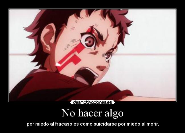 No hacer algo -