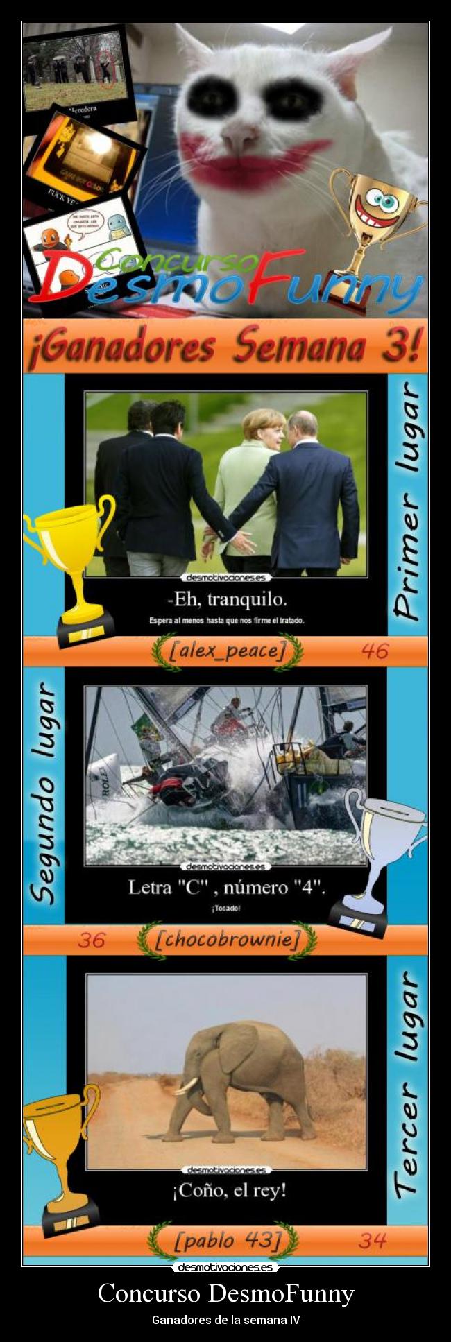 Concurso DesmoFunny - Ganadores de la semana IV