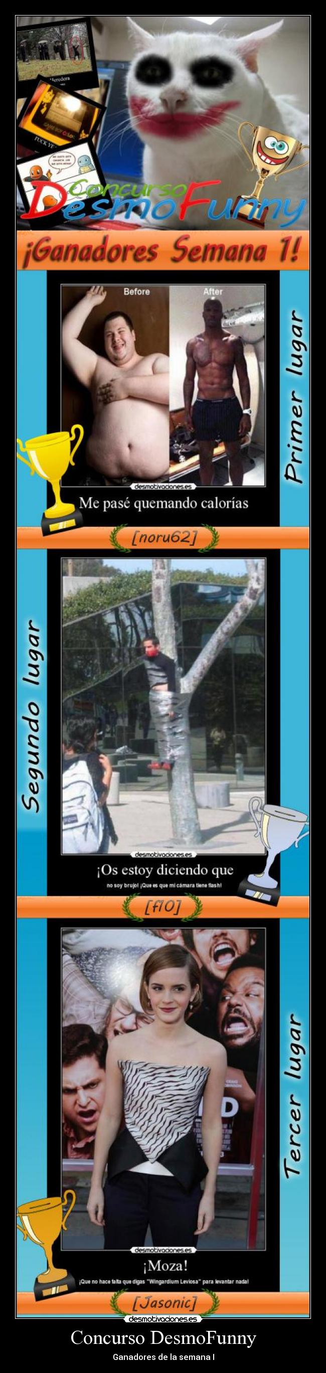 Concurso DesmoFunny - Ganadores de la semana I