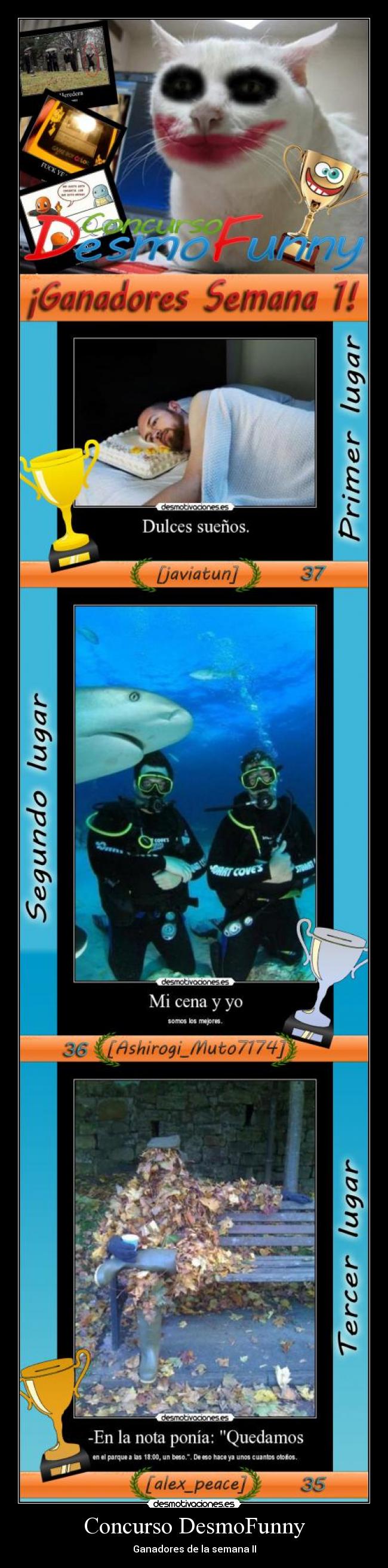 Concurso DesmoFunny - Ganadores de la semana II