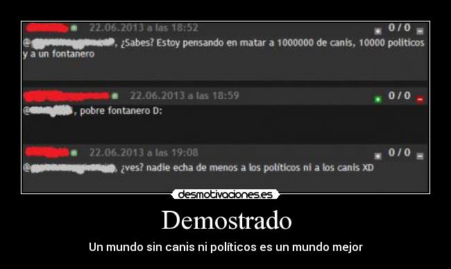 carteles theinmortals caaf justiciaradical comandoanticanis politicos desmotivaciones