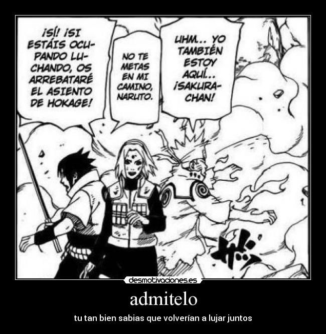 admitelo - tu tan bien sabias que volverían a lujar juntos