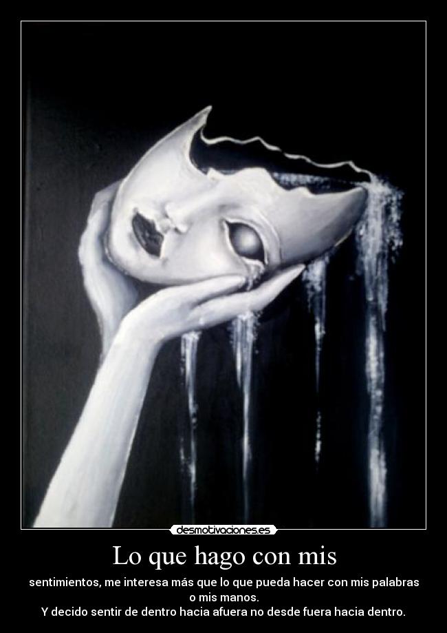 Lo que hago con mis -