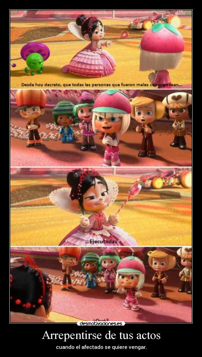 Arrepentirse de tus actos - 