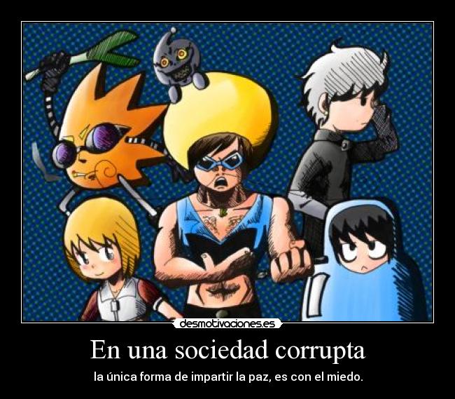 carteles sociedad telyg bobobo bienvenidoalmundodelcolor angel quienes son desmotivaciones