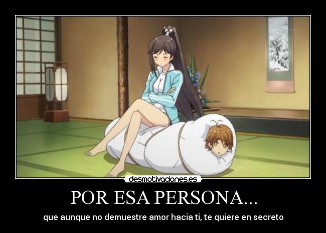 POR ESA PERSONA... - 