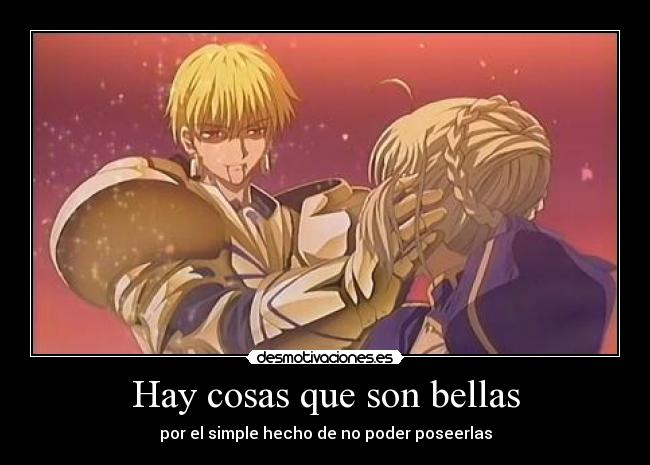 Hay cosas que son bellas -