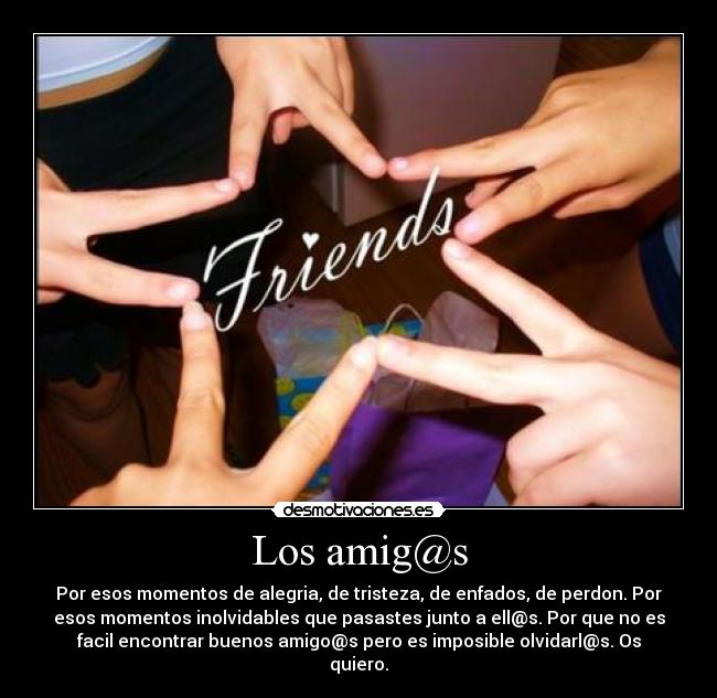 carteles amistad desmotivaciones