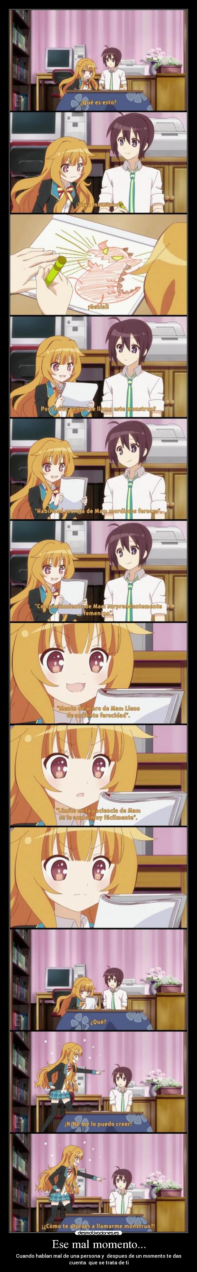 Ese mal momento... - 