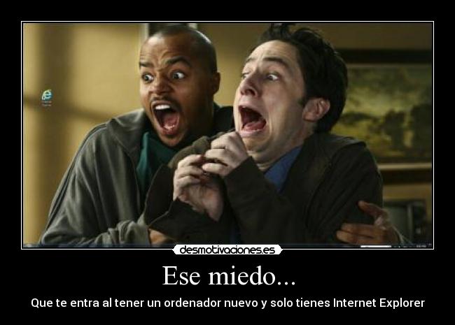 Ese miedo... -