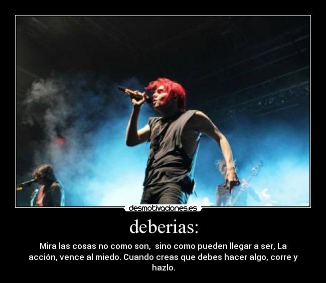 carteles chemical romance desmotivaciones