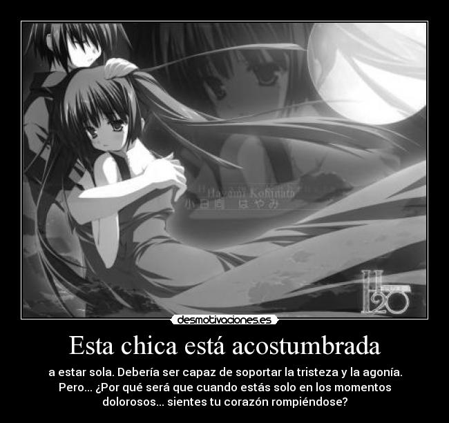 Esta chica está acostumbrada - 