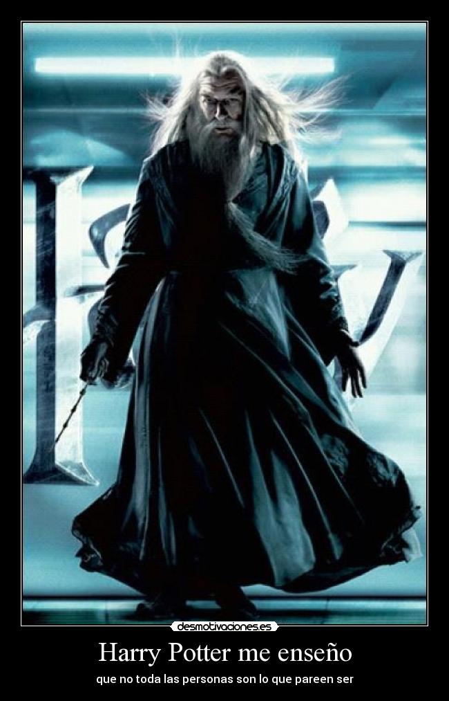 Harry Potter me enseño -