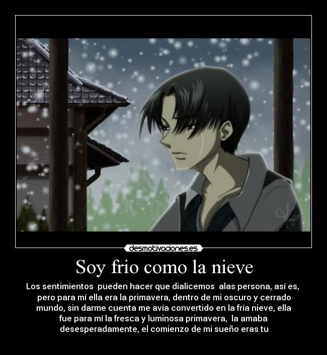 Soy frio como la nieve - 